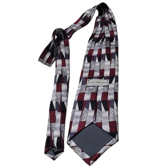 John Clarendon silk tie - Picture 2 of 6